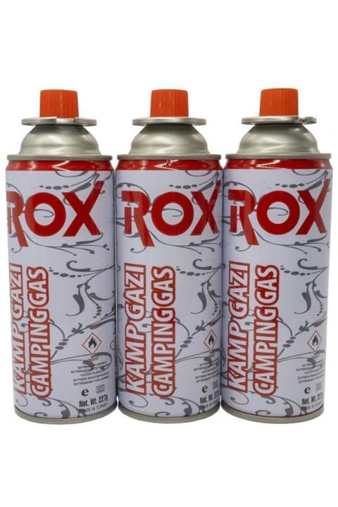 Rox Kamp Ocak Gazı Valfli Kartuş 227gr - 3 Adet