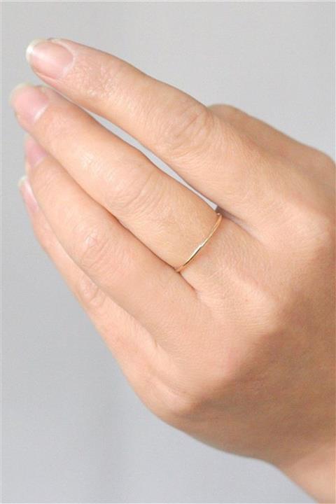 Cem Aykan Kuyumculuk Ince Halka Alyans - Ak0007