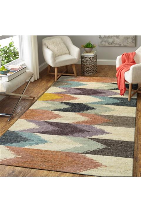 Sermod Etnik Klim Desen Halı Örtüsü