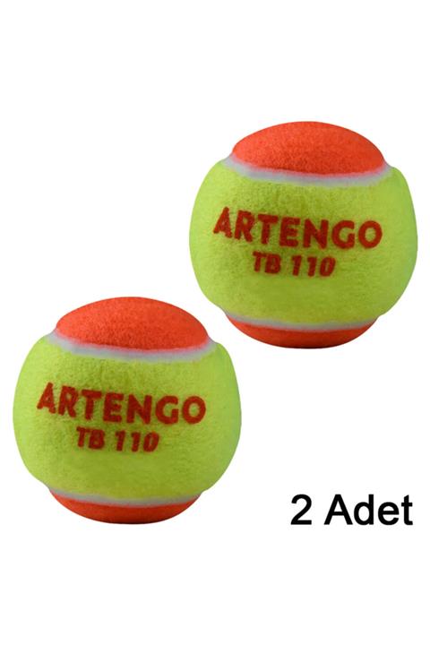 Artengo Cn Ticaret Tenis Topu - 2 Adet - Turuncu - Tb110