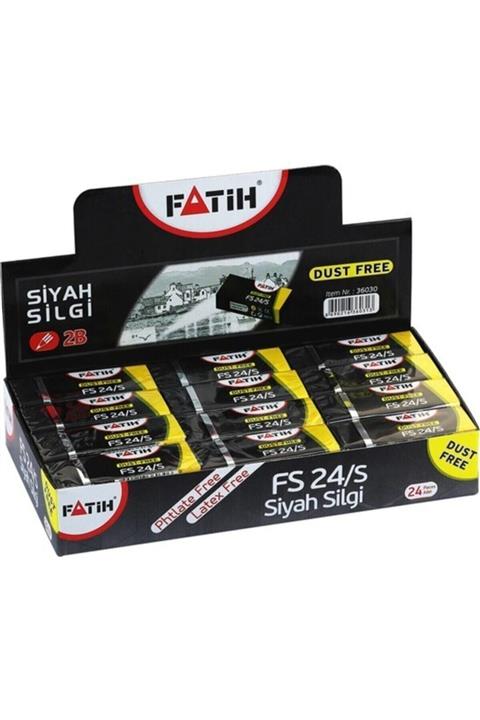 Fatih Siyah Sınav Silgisi (24 Adet)