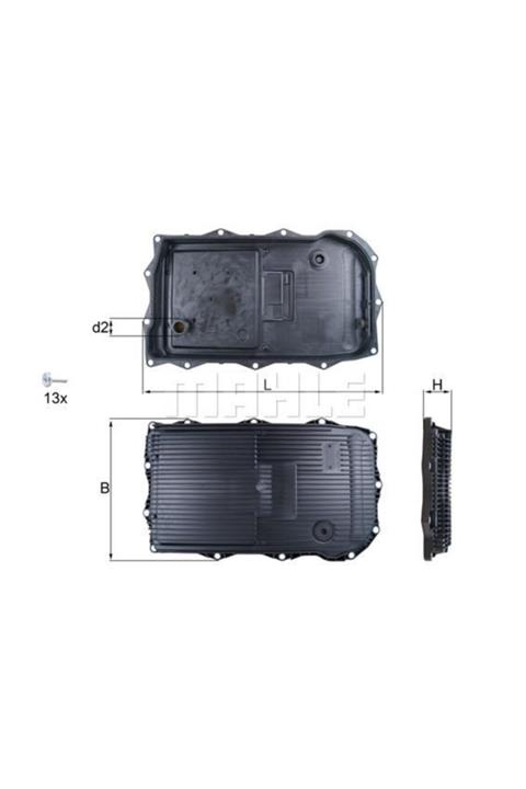 ÖZGÜÇYEDEK Otomatık Sanzıman Yag Fıltresı Bmw F20 F21 F45 F30 F80 F10 F12 F01 F02 F03 F04 E