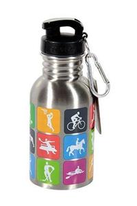 Mikro Çelik Matara Gri Şekilli 400 ml Orjinal Ürün Mt 2839