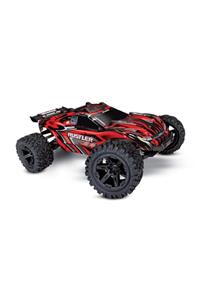 TRAXXAS Rustler 4x4 1/10 4wd Rtr Stadium Truck Tq Elektrikli Rc Model Araba Kırmızı