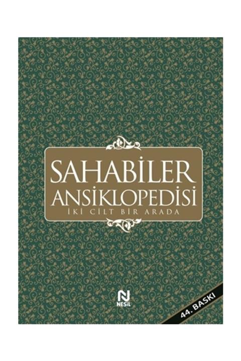 Nesil Yayınları Sahabiler Ansiklopedisi Iki Cilt Bir Arada