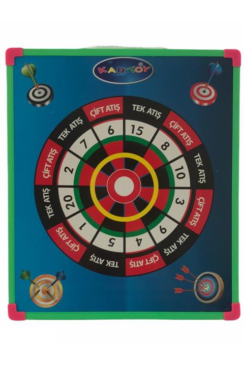 Kartoy Mıknatıslı Dart Seti Manyetik