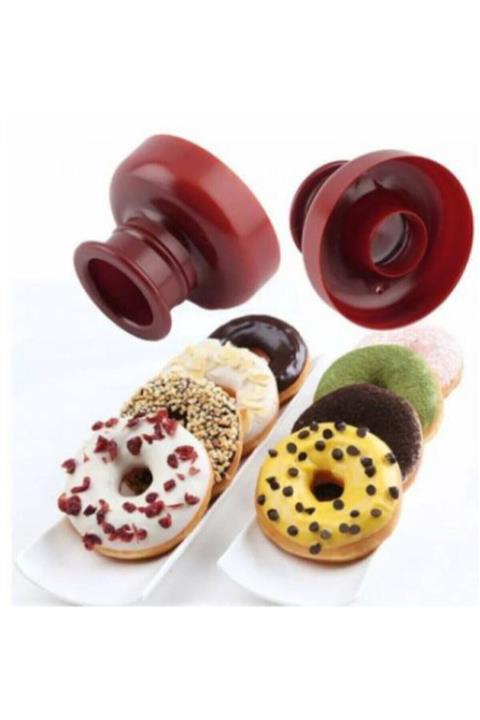 ADASHOP Pratik Donut Hamuru Kesici Ve Şekillendirici Kalıp Aparat