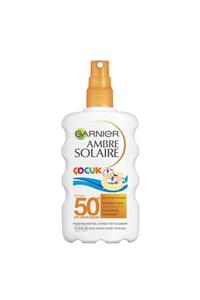 Garnier Ambre Solaire Çocuk Güneş Sütü Spf50+ 200 Ml