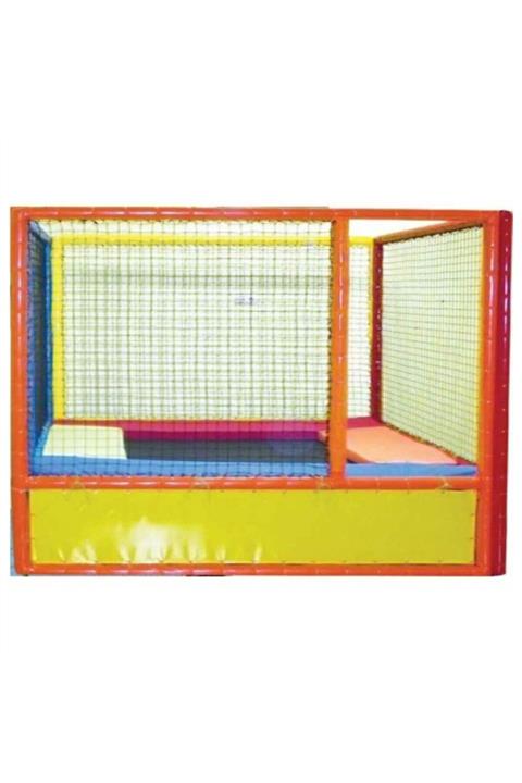 ÇAĞDAŞ Fileli Korumalı Trambolin 200x200 cm