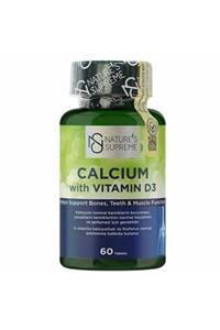 Nature's Supreme Calcium With Vitamin D3 60 Tablet