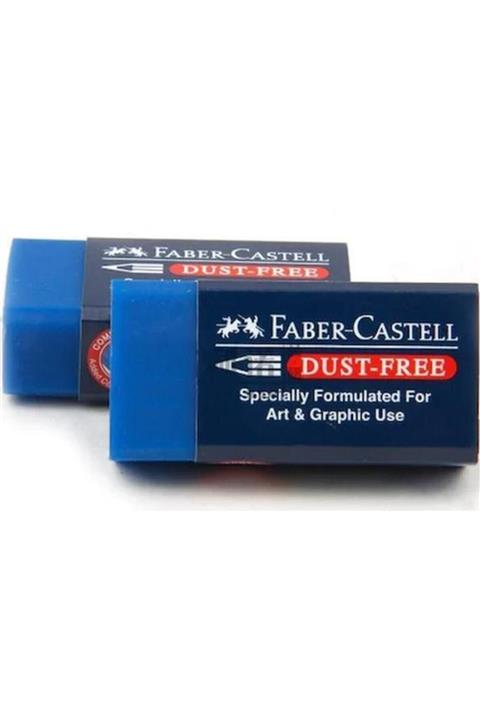 Faber Castell Mavi Büyük Silgi 2'li