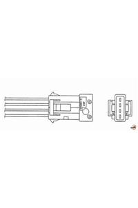 NGK Oza739-ee18 Oksijen Sensörü 96046