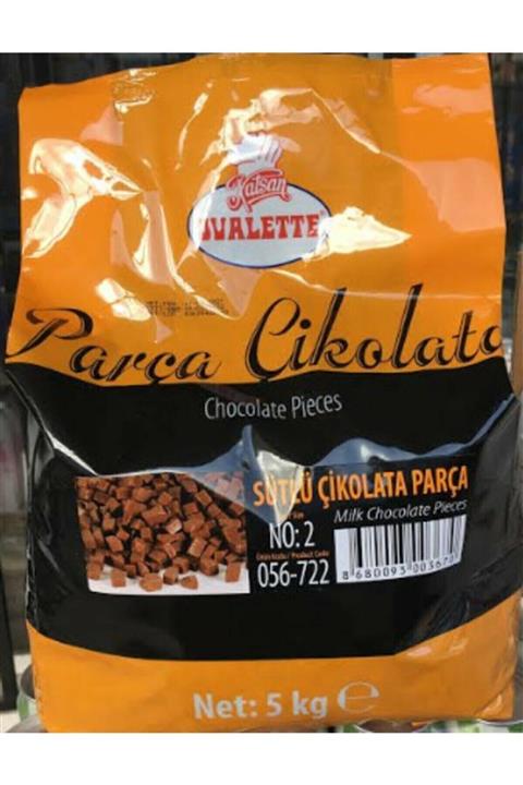 ovalette 5 Kg Ekstra Sütlü Parça Çikolata
