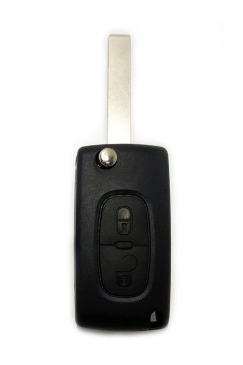 EBG İSTANBUL Peugeot 206, 307, 406, 407, Partner Uyumlu, Logolu Orijinal Kumanda Kabı 2 Buton