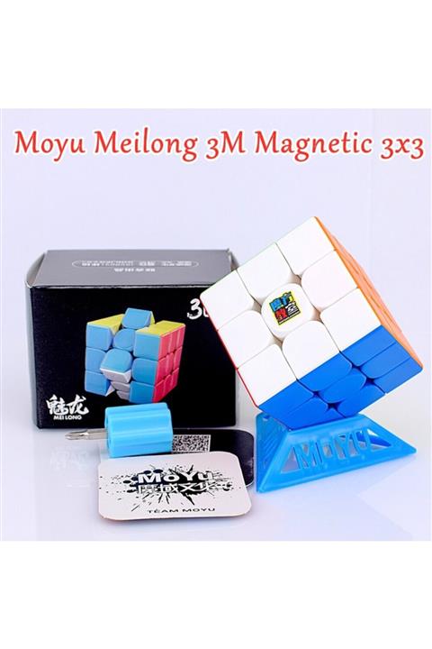 Moyu 3x3 Mıklatıslı Rubik Küp(zeka Küpü)