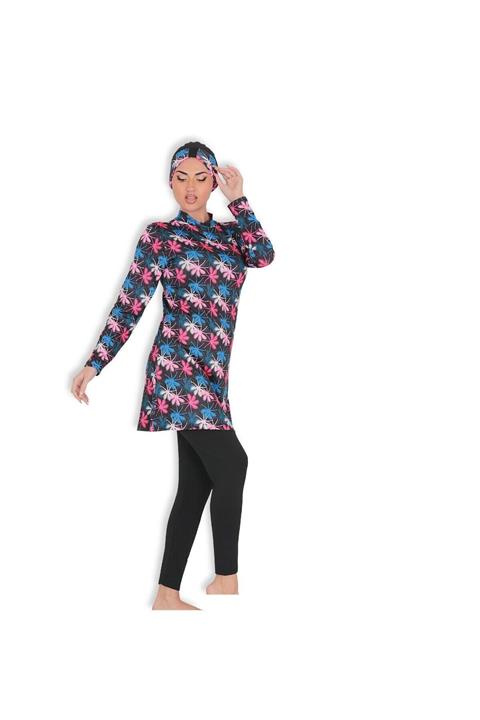 HAPPY NIGHT FASHION Haşema Closed Swimsuit