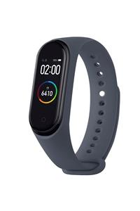 5C TRADE Xiaomi mi Band 3 Ve Mi Band 4 Uyumlu Kordon Akıllı Bileklik Kordonu Silikon Bileklik Kayış Lacivert