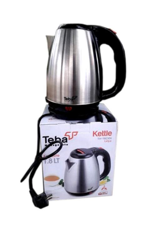 Teba Th-118ckn 118 Elektrikli Çelik Su Isıtıcı Kettle 1,8 Lt Lidya