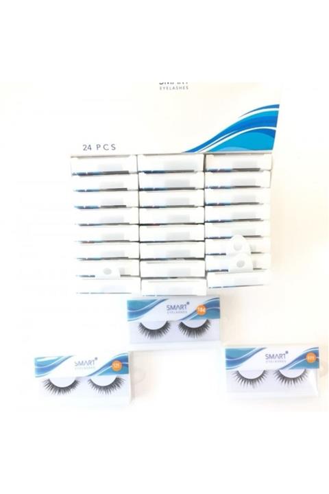 Mbois 24'lü Stantlı Smart Takma Kirpik 258