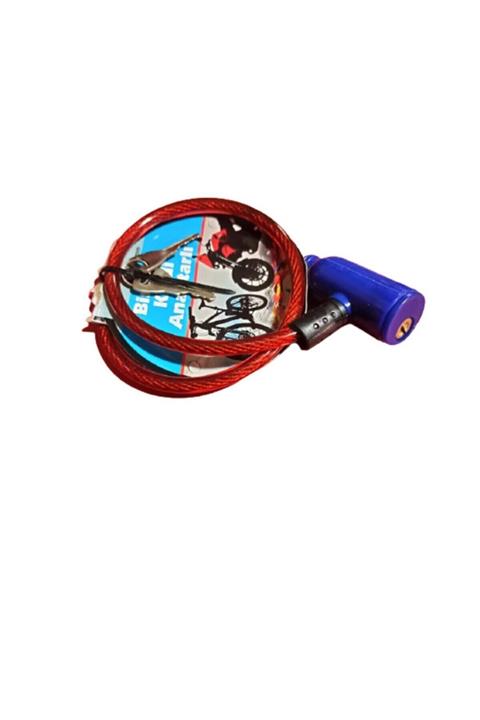 DNY STORE Ince Anahtarlı Bisiklet Kilidi