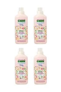 U Green Clean Green Clean Baby Organik Çamaşır Yumuşatıcı 1000ml 4lü Set