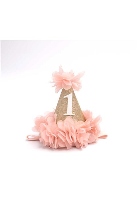 Le Mabelle 1 Yaş Huni Doğumgünü Tacı-pudra