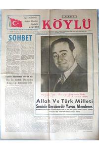 SIRAT Yeni Köylü - Haftalık Gazete (13 Mayıs 1960)