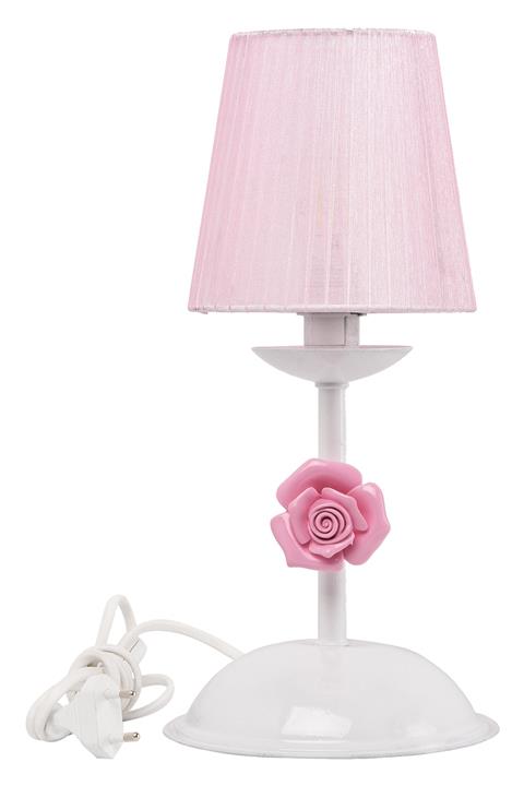 özpolataydınlatma Samara Abajur Beyaz (pembe Şapkalı)