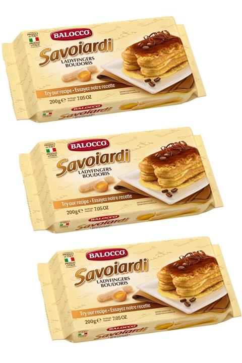 Balocco Savario Kedi Dili Bisküvi 200 Gr X 3 Adet