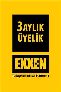 Exxen 3 Aylık Dijital Üyelik Kodu - Reklamsız