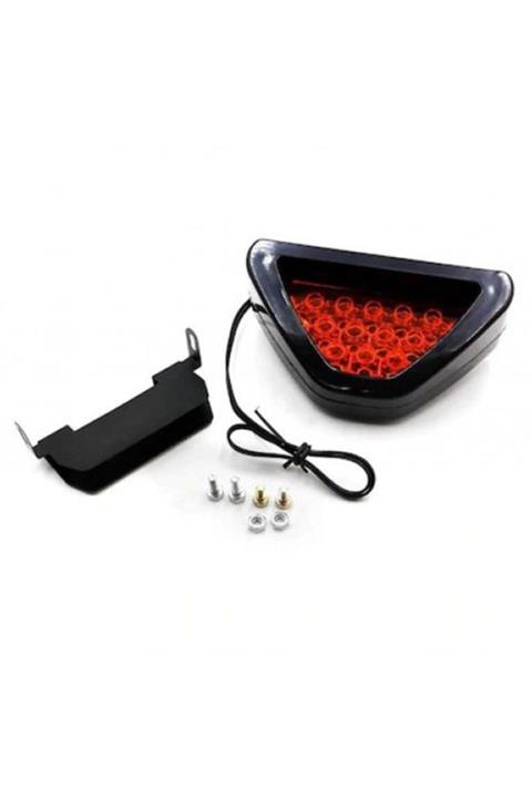 Kingstar F1 Çakarlı Üçgen Fren Lambası, 12v Her Araca Uyumlu