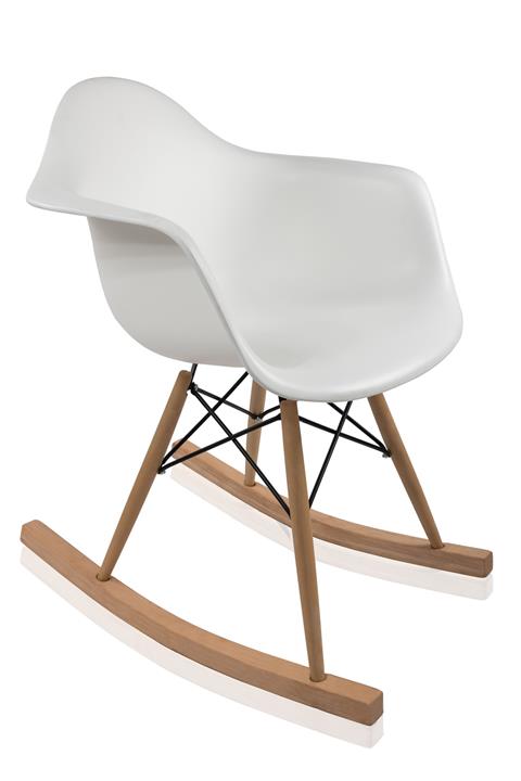 Dorcia Home Ahşap Ayaklı Sallanan Sandalye Dinlenme Koltuğu