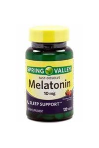 Spring Valley 10 mg Melatonin Fast Disslove Extra 2 Kat Hızlı Çözlülen (pera Optik Özel Ürünü)