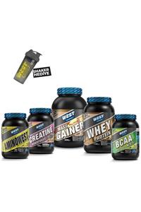 West Nutrition Mass Gainer Whey Protein Tozu Bcaa Kreatin Amino Tablet