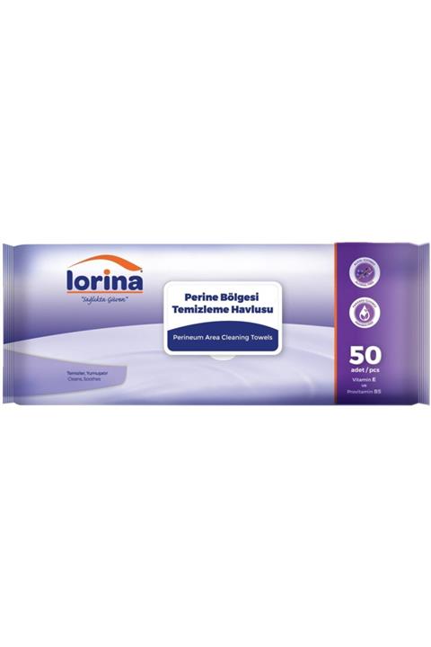 LORİNA Perine Bölgesi Temizleme Havlusu 50 Adet
