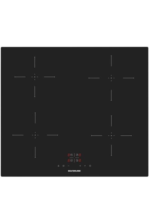 Silverline IH5445B02 İndüksiyonlu Ankastre Ocak Siyah
