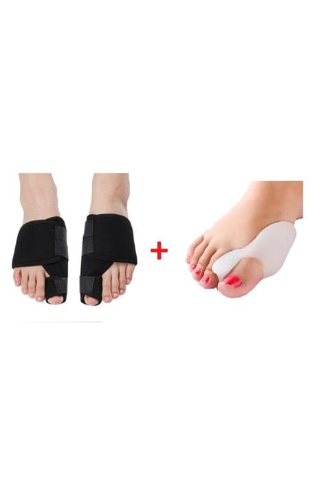RAJ Halluks Valgus Hallux Valgus Düzeltici Ayak Başparmak Kemiği Çıkıntısı Bunyonu 1 Çift ( Sağ -sol)