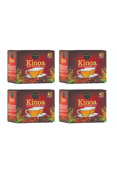 WFWX FORM Kinoa Bitkisel Zayiflama Cay 40'lı Süzen Poşet 4 Paket