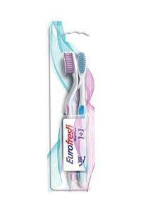 Farmasi 9700789 Eurofresh Oral Care 2 Adet Diş Fırçası Pembe-Mavi