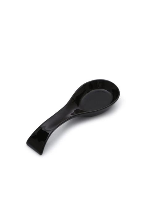 çilekev Lux Porselen Siyah Kirli Kaşıklık