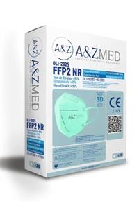 A&Z Med Ffp2 Maske Telli Ve Tek Tek Paketli 20 Adetlik 1 Kutu - Mint