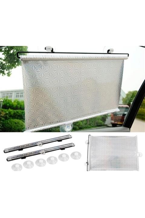 İTC STORE Gümüş Araç Katlanabilir Güneşlik 58x125 cm