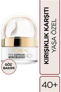 L'Oreal Paris L'oréal Paris Yaş Uzmanı 40 Kırışıklık Karşıtı Sıkılaştırıcı Göz Kremi 15 ml