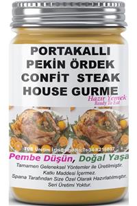 SPANA Portakallı Pekin Ördek Confit Steak House Gurme Ev Yapımı Katkısız 330gr