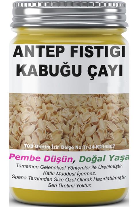SPANA Antep Fıstığı Kabuğu Çayı Ev Yapımı Katkısız 125gr