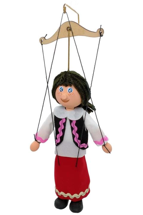 Kuklabaz Gretel Kendin Yap Ipli Kukla Seti