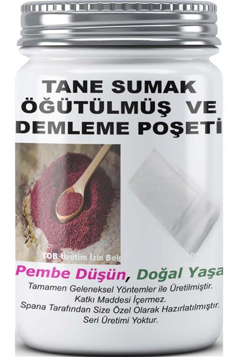 SPANA Tane Sumak Öğütülmüş Soğuk Bitki Çayları Ev Yapımı Katkısız 125gr