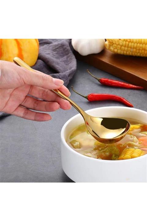 LİSAN Mini Gold Servis Kepçesi