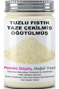 SPANA Tuzlu Fıstık Taze Çekilmiş Öğütülmüş Ev Yapımı Katkısız 125gr