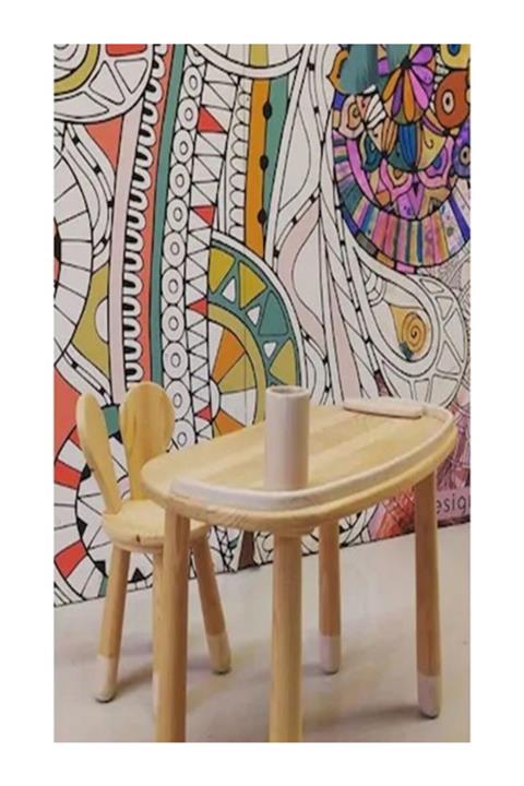 WOODLIFE Çocuk Masa Sandalye Takım